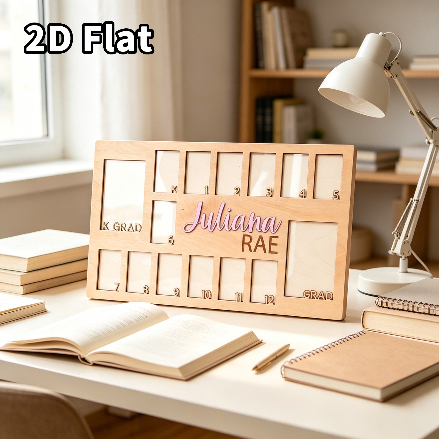 Home Decor Diy - 1Pc Custom Grade Photo Frame Wooden