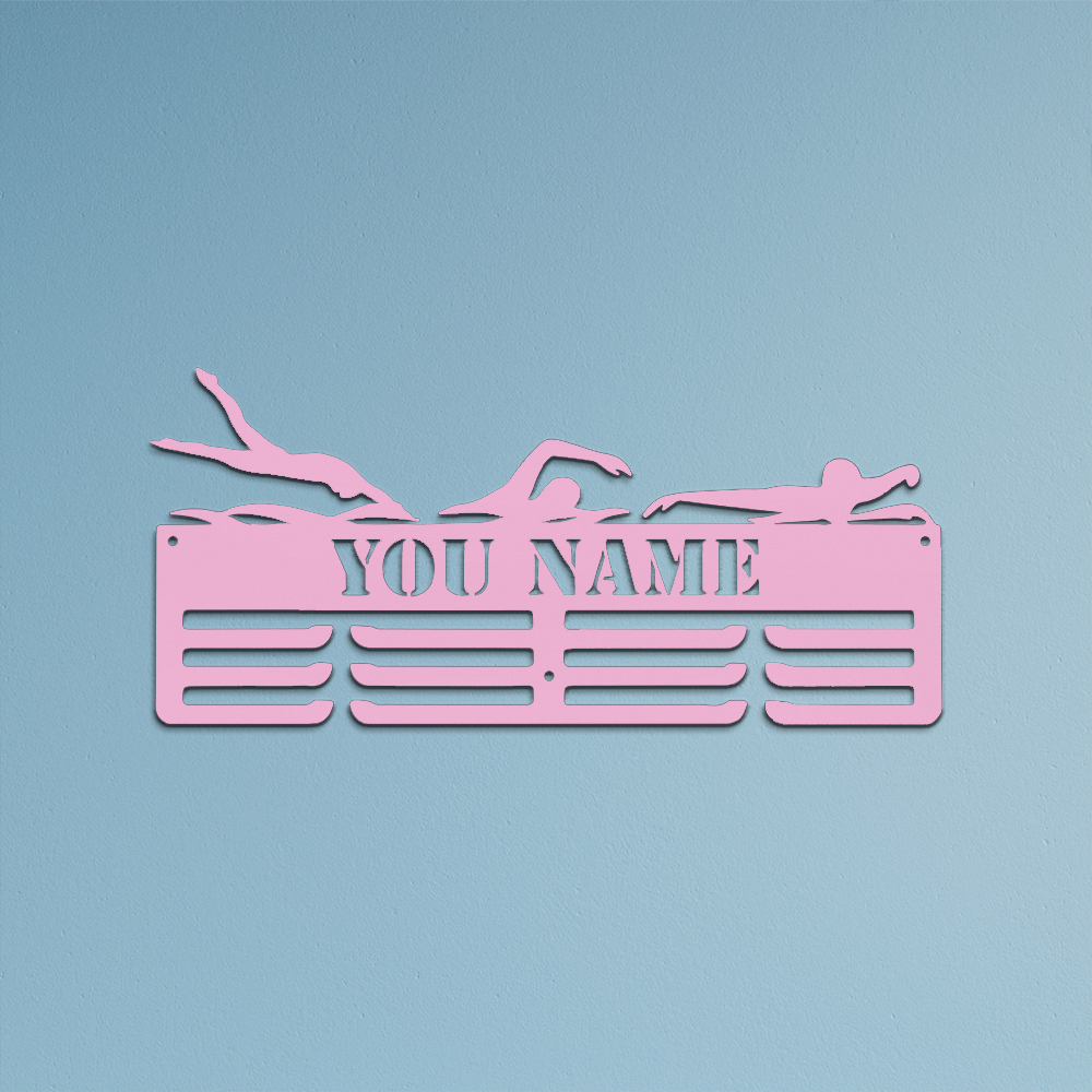 Home Decor Living Room - 1pc Lovely swim exercise Custom Name
