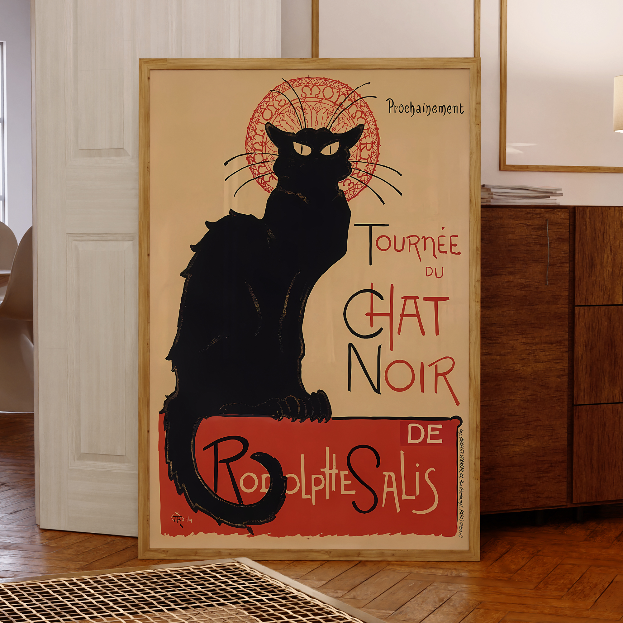 Home Decor Nepal - Modern Chat Noir - Black Cat