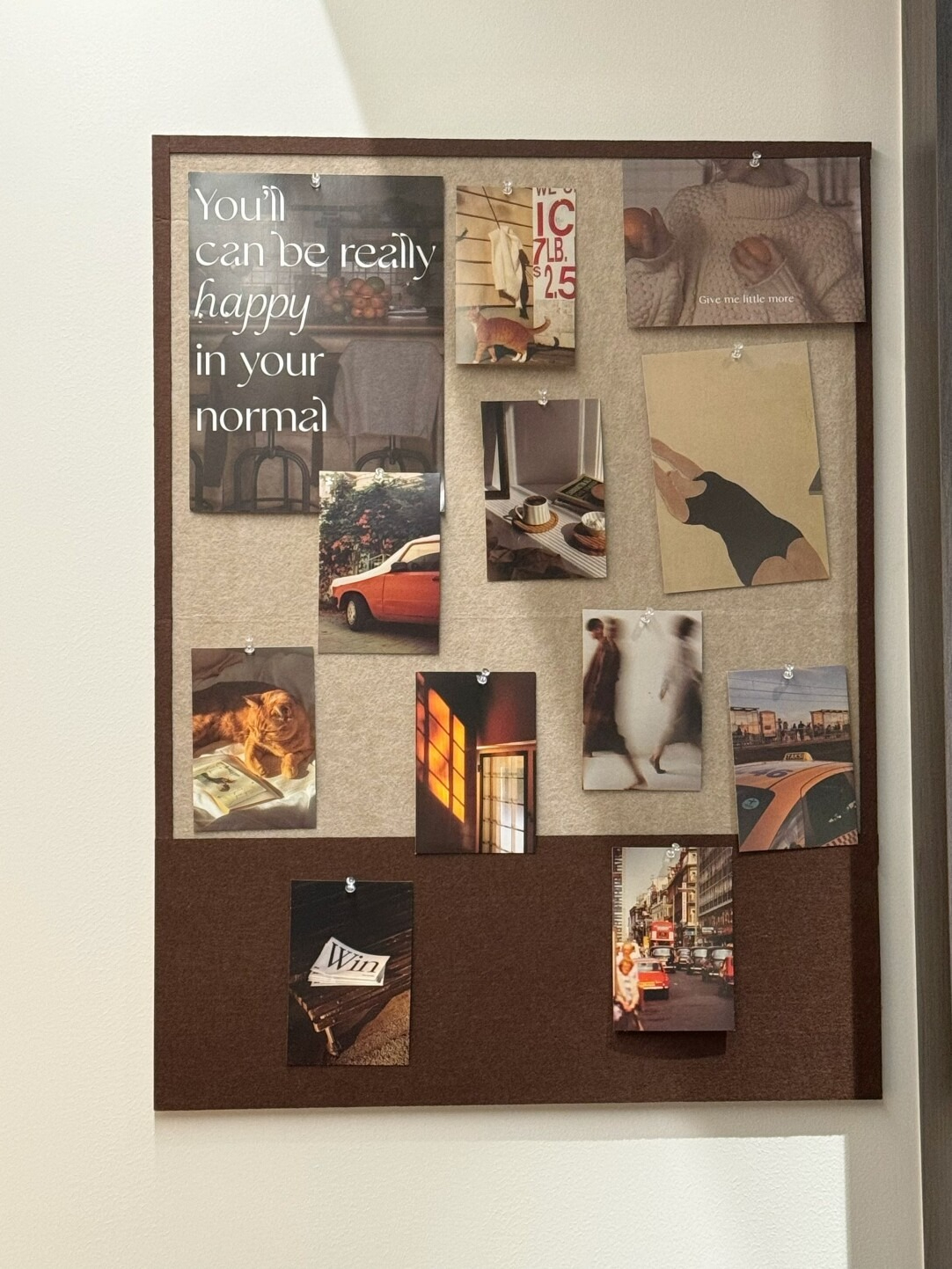 Home Decor Vision Board - DISPLAY Felt Board for Wall DIY