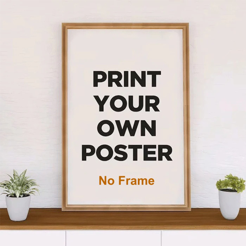 Home Decor Solution - 1pc Customized Portrait Landscape Poster Printing