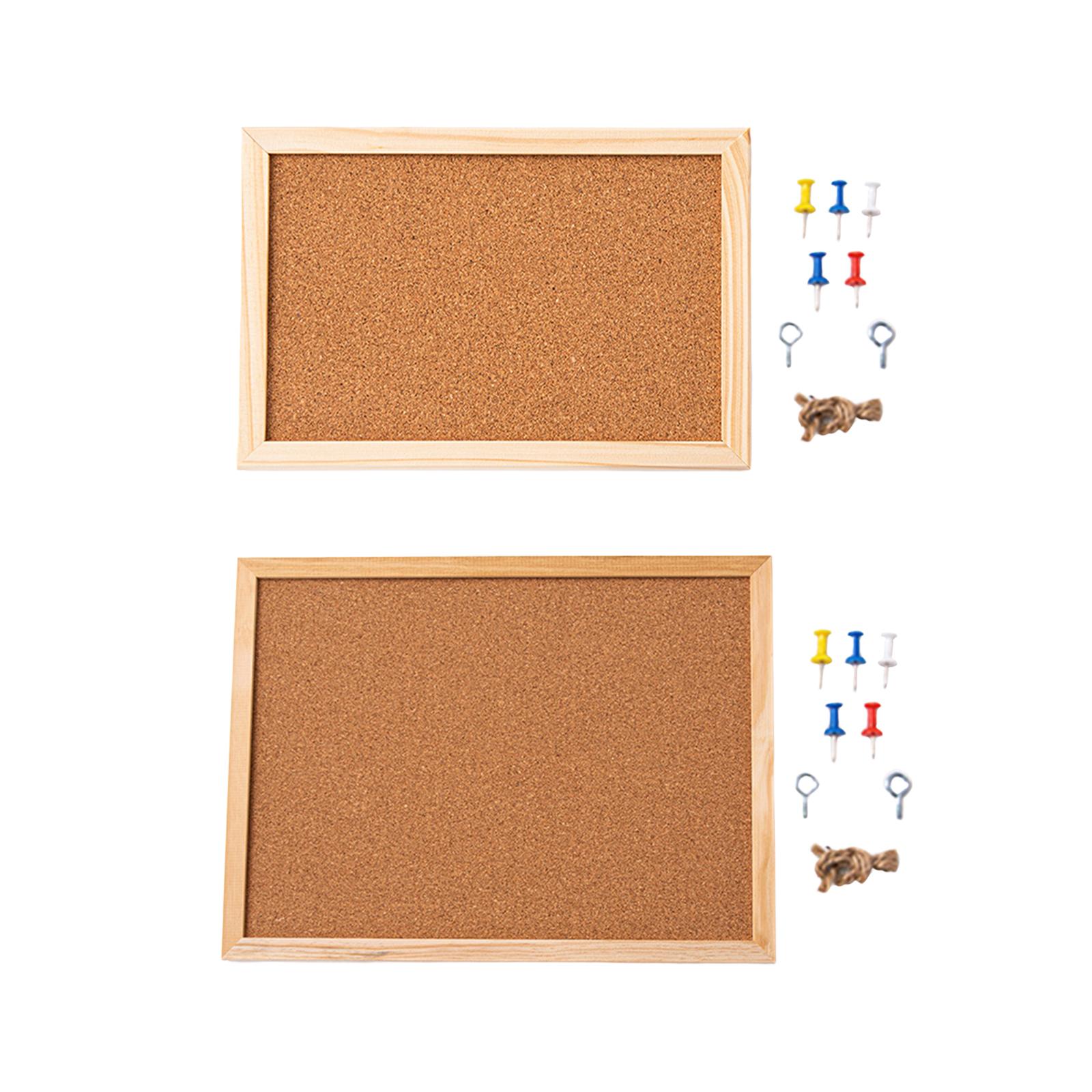Home Decor Vision Board - Cork Bulletin Board Bulletin Board Wood