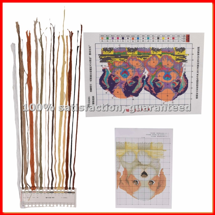 Home Decor Diy - DIY Hand Knitting Print Set Embroidery