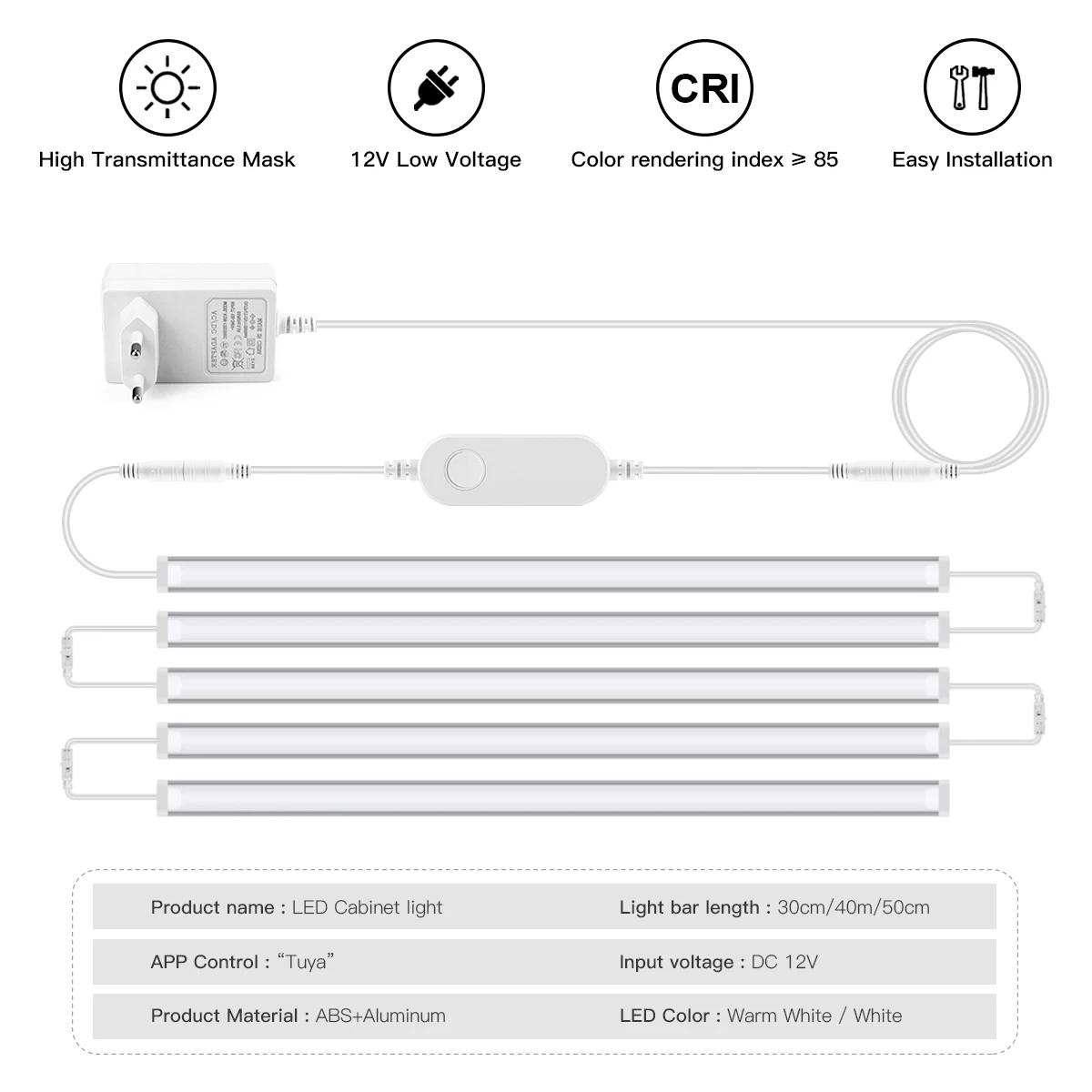 Smart Zigbee LED Lamp Under Ca - Home Decor Free App reseña y precio