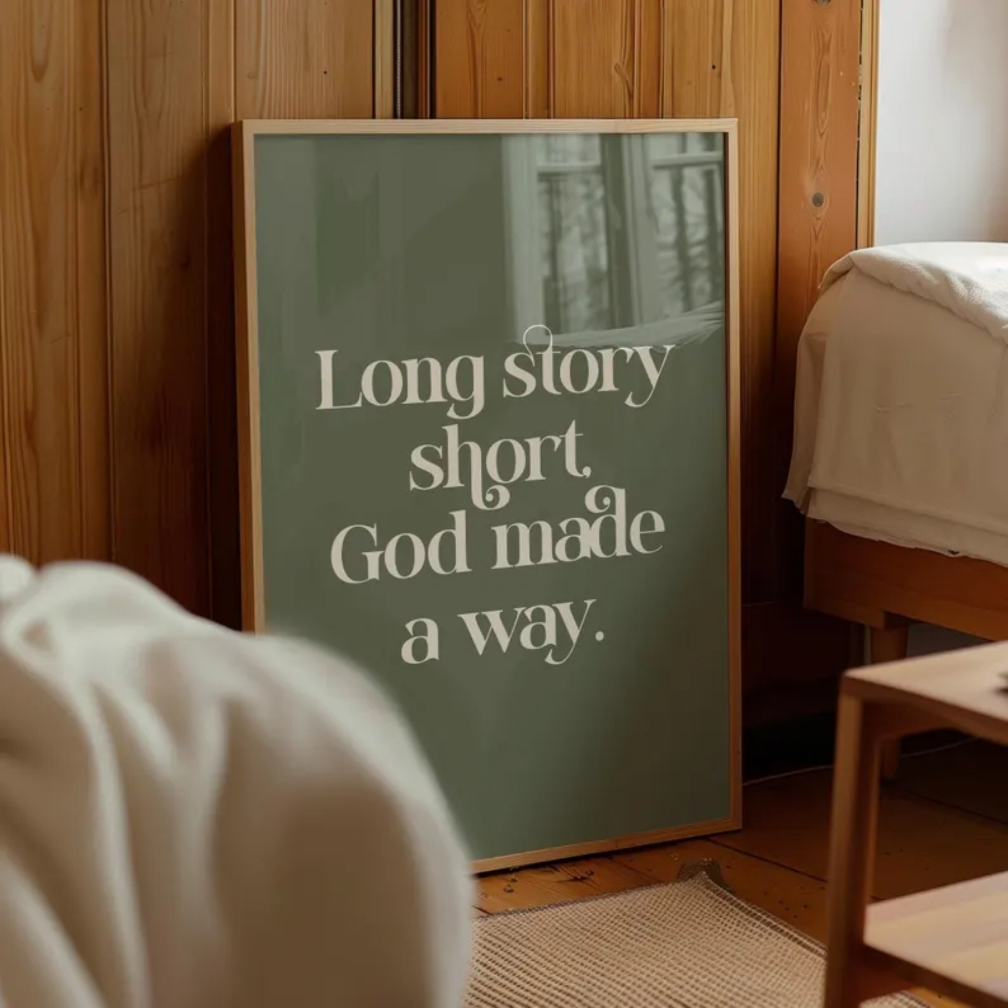 Long Story Short God Made A Wa - Home Decor Nepal reseña y precio