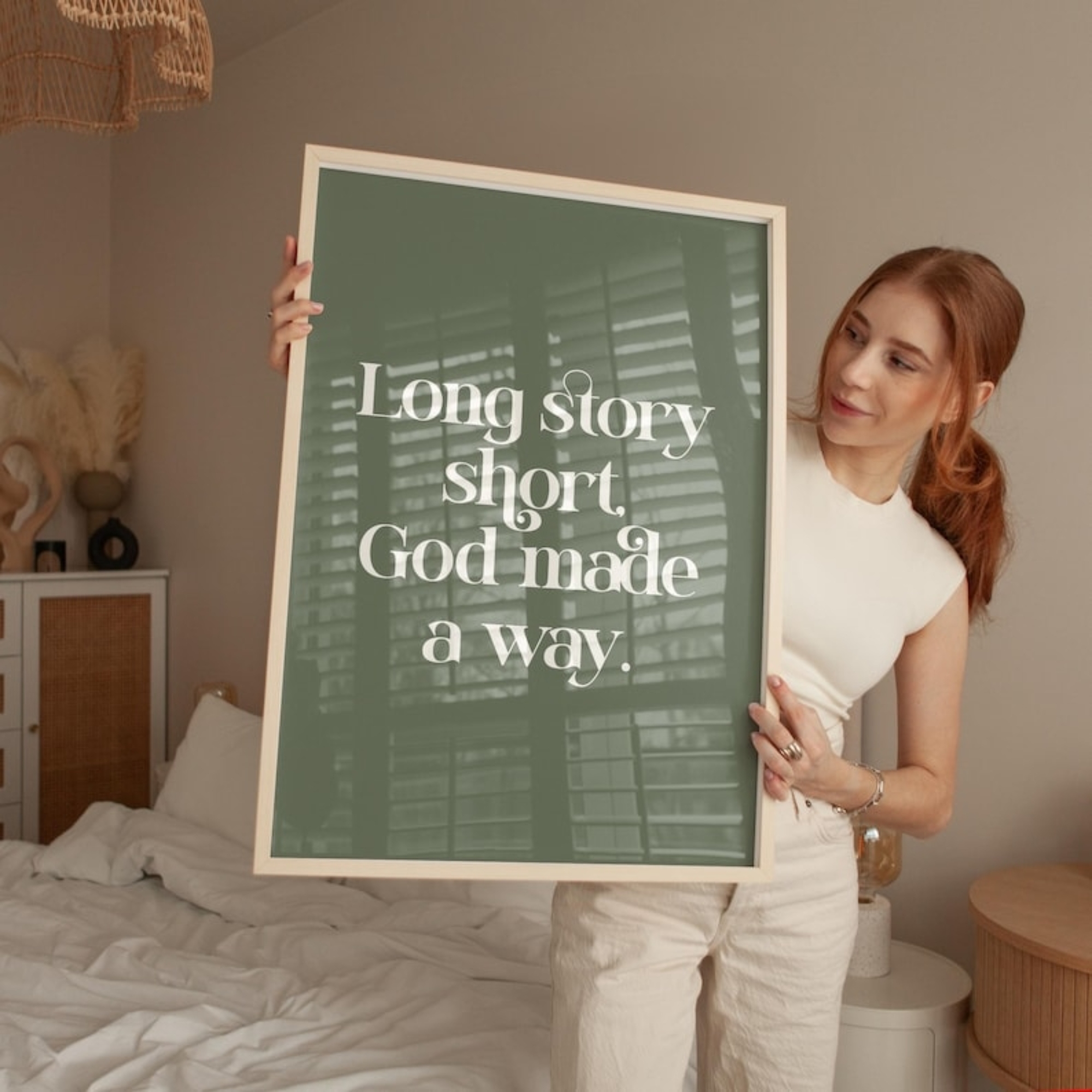 Long Story Short God Made A Wa - Home Decor Nepal reseña y precio