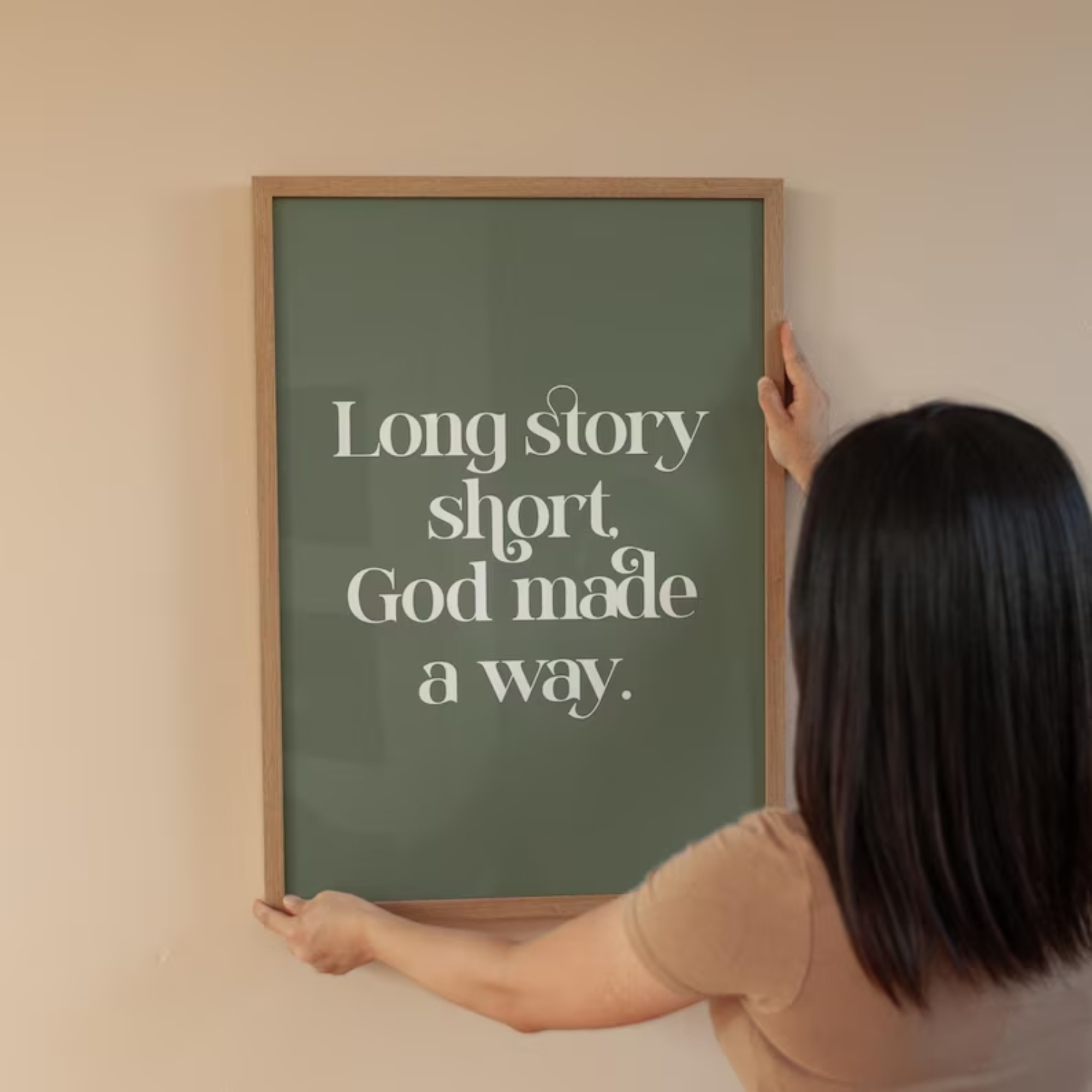 Long Story Short God Made A Wa - Home Decor Nepal reseña y precio