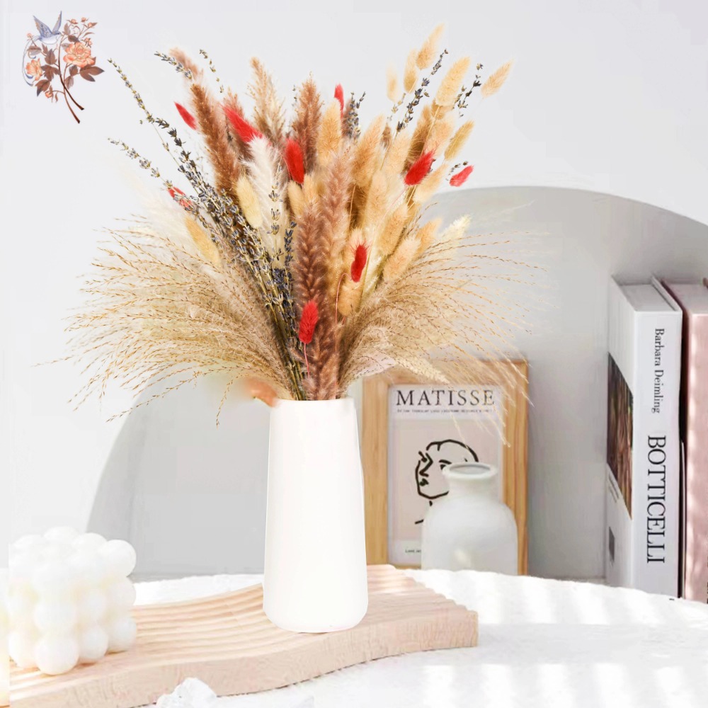 Natural Pampas Lavender Dried  - Dried Flower Bouquet reseña y precio