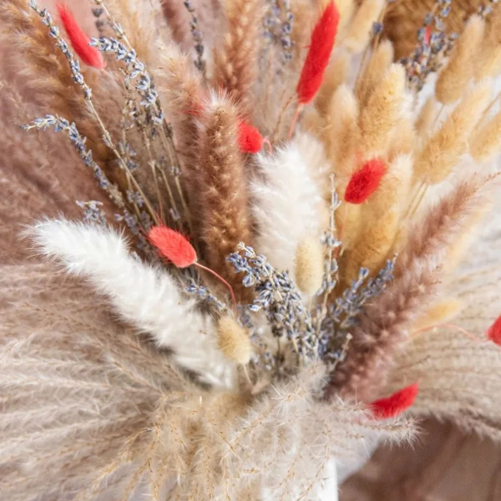 Natural Pampas Lavender Dried  - Dried Flower Bouquet reseña y precio