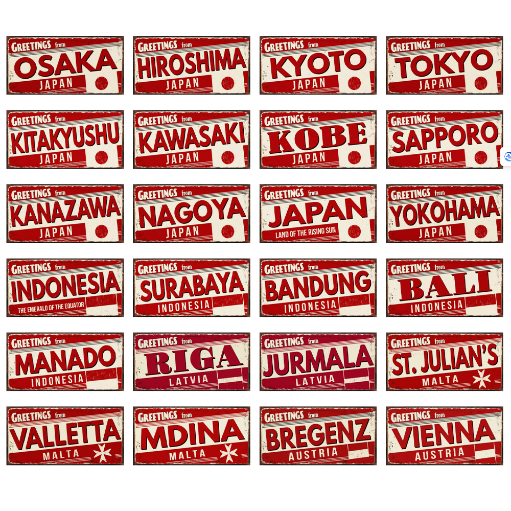 Japan Latvia Indonesia Malta T - Home Decor Indonesia reseña y precio