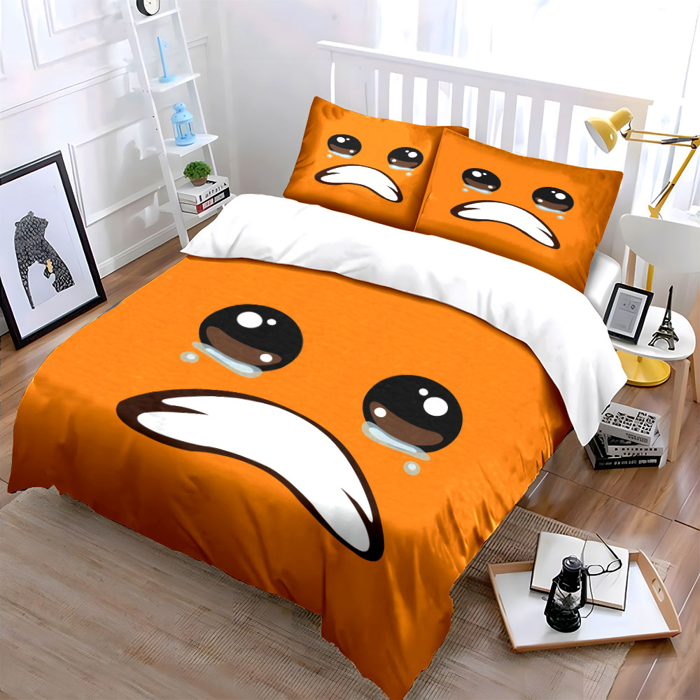 Cute Crying Orange Face Emoji  - Home Decor Emoji reseña y precio
