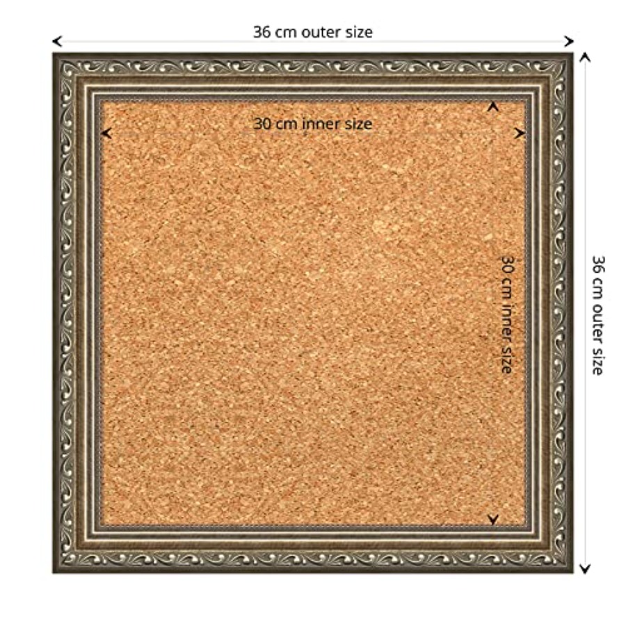 Natural Cork Board for Wall 14 - Home Decor Vision Board reseña y precio