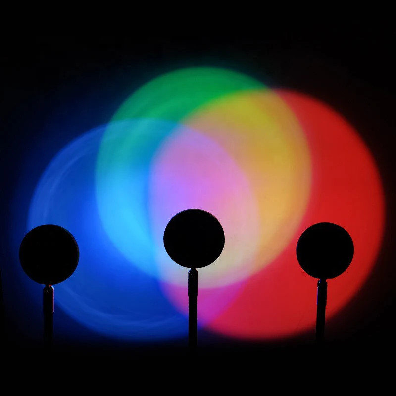 Smart LED Sunset Lamp Colorful - Home Decor Free App reseña y precio
