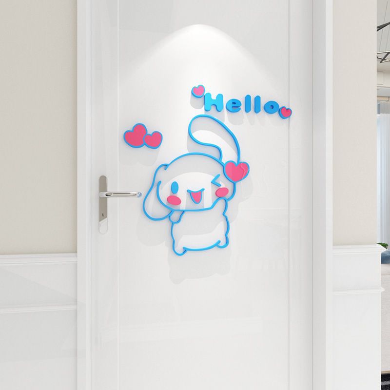 Sanrio Cinnamoroll 3D Acrylic  - Home Decor Sticker reseña y precio