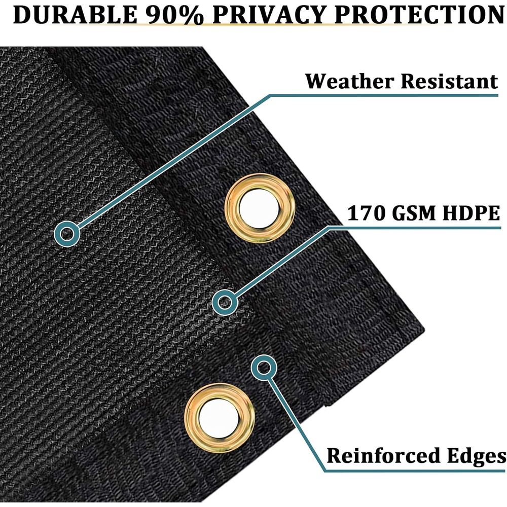 4' X 50' ence Privacy Sn Heavy - Home Decor Free reseña y precio