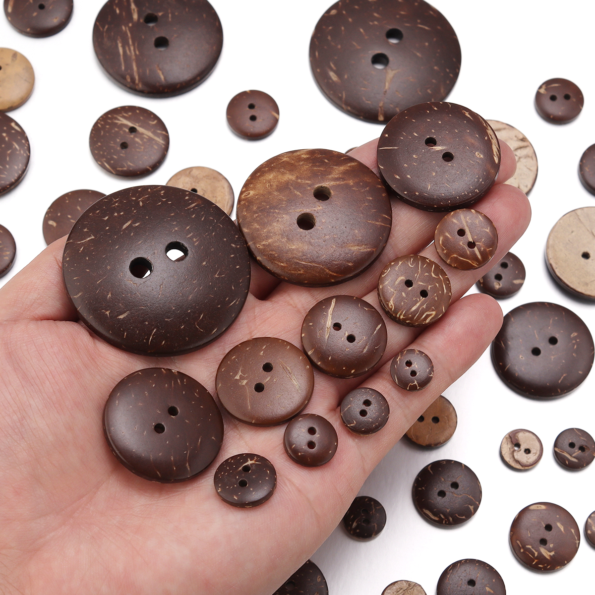 10-100Pcs Natural Coconut Shel - Home Decor Solution reseña y precio
