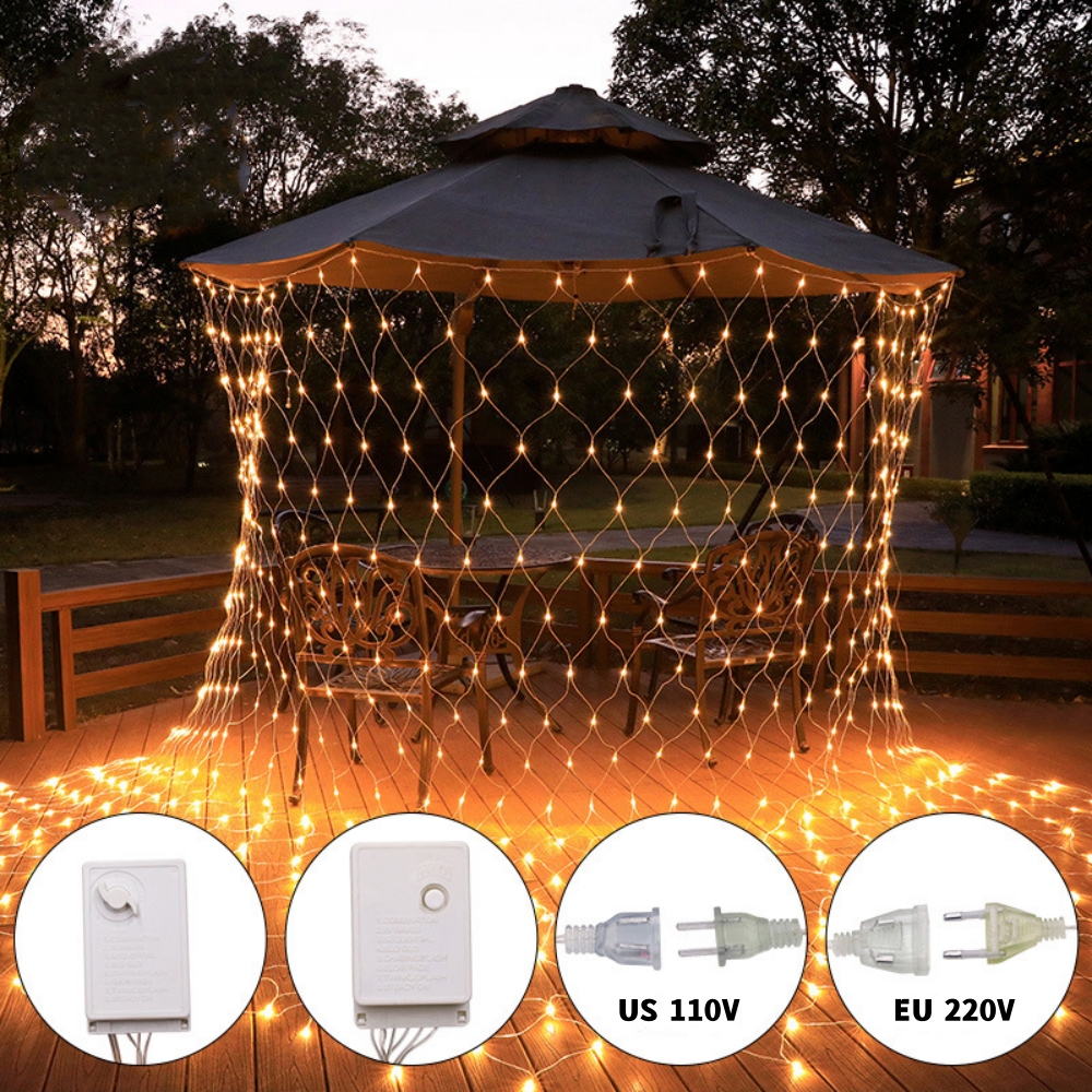 LED Net Mesh Fairy Light 1.5*1 - String Curtain Light reseña y precio