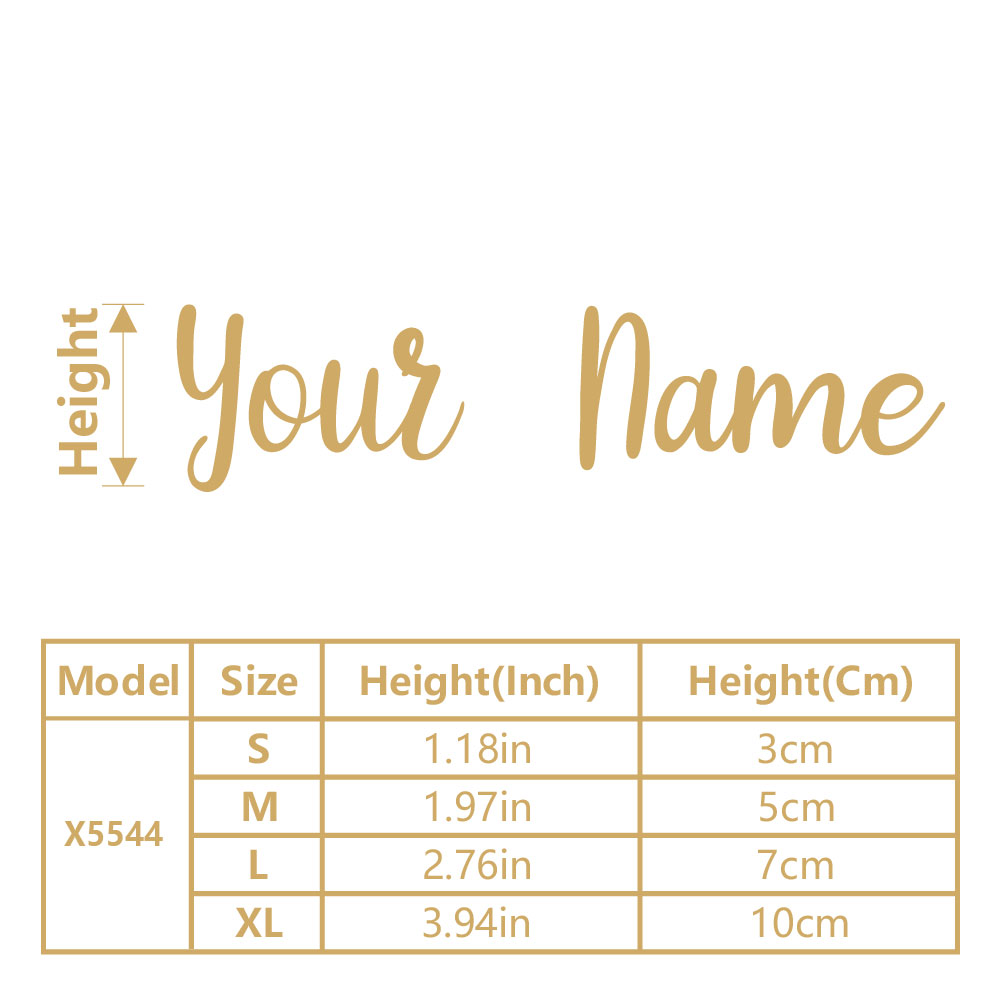 1PC Customizable Name Removabl - Home Decor Sticker reseña y precio