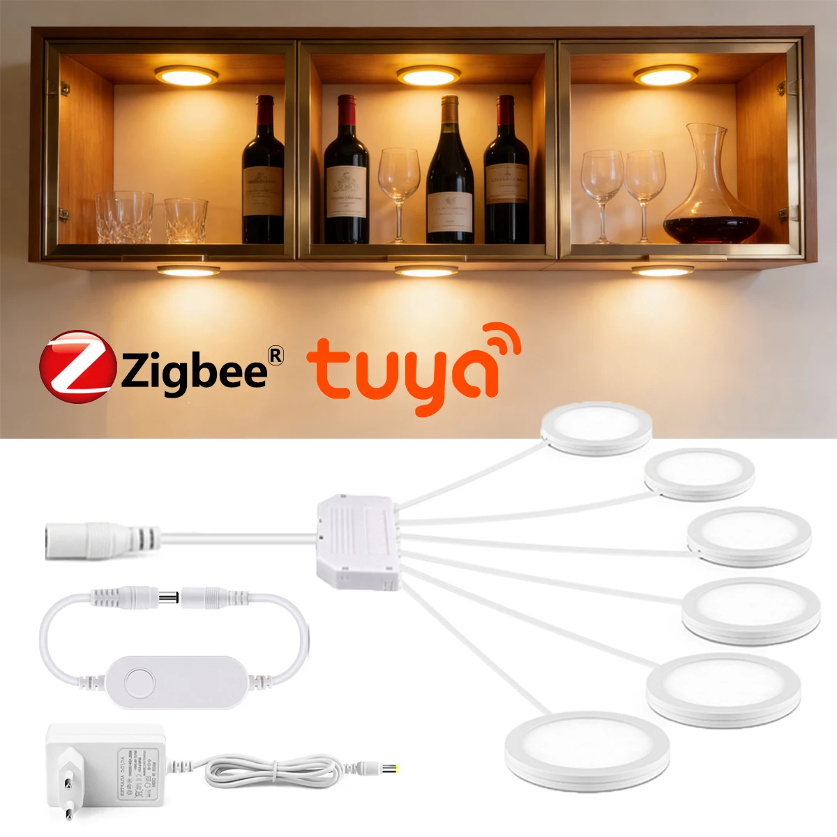 Smart Home Zigbee Tuya Voice C - Home Decor Free App reseña y precio