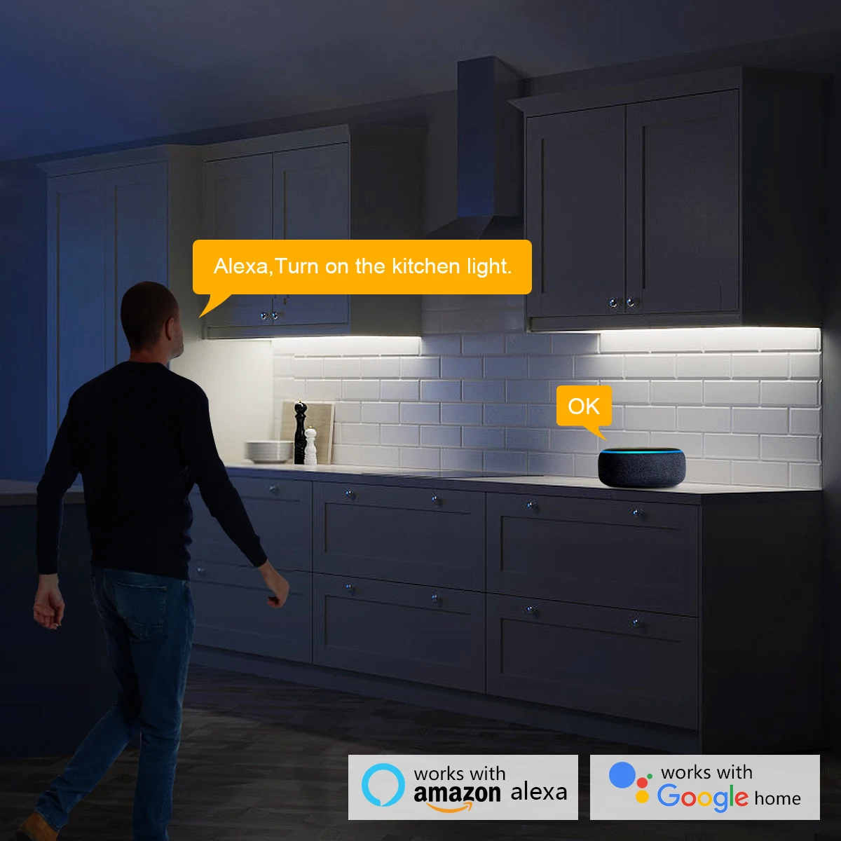 Smart Home Zigbee Tuya Voice C - Home Decor Free App reseña y precio
