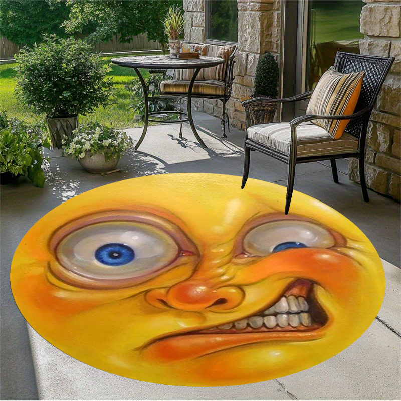 Funny Cartoon Face Emoji Style - Home Decor Emoji reseña y precio