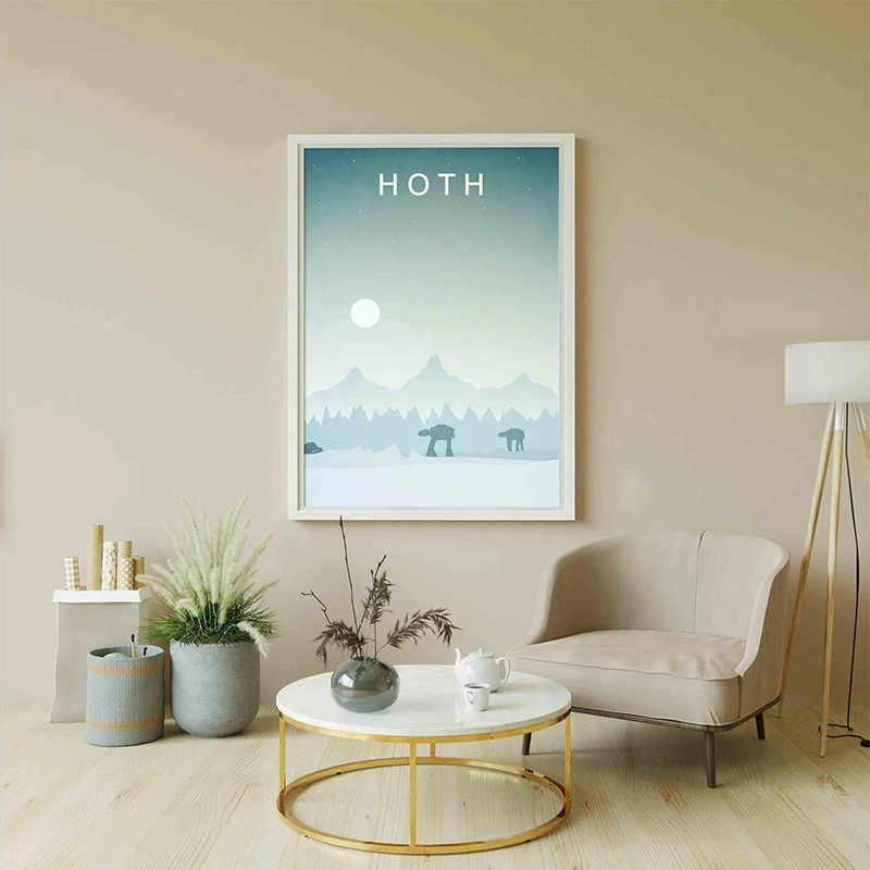 Retro Planet Star Galaxy Abstr - Home Decor Minimal reseña y precio