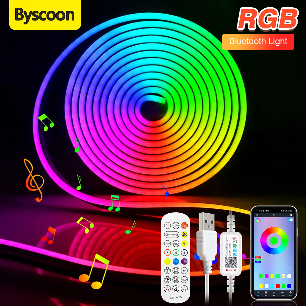 RGB 5V USB Neon Strip Light Wa - Home Decor Free App reseña y precio