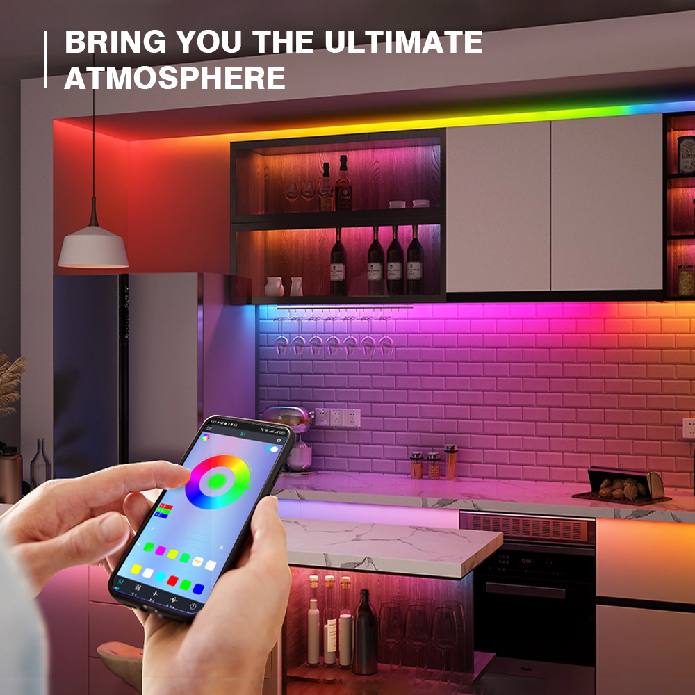 RGB 5V USB Neon Strip Light Wa - Home Decor Free App reseña y precio