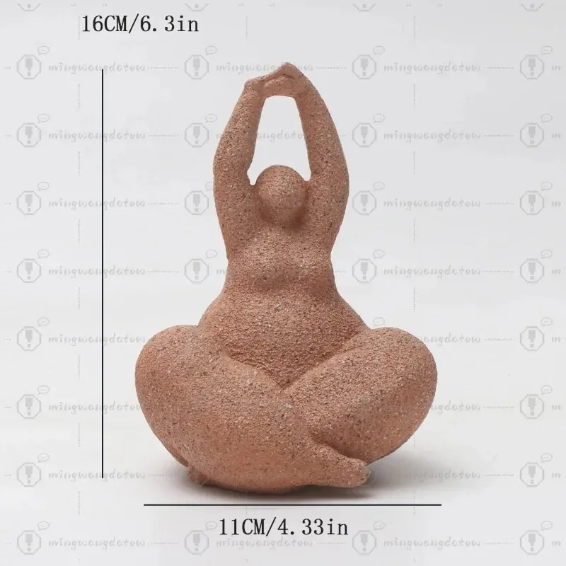 Handcrafted Sandstone Resin Fi - Home Decor Living Room reseña y precio