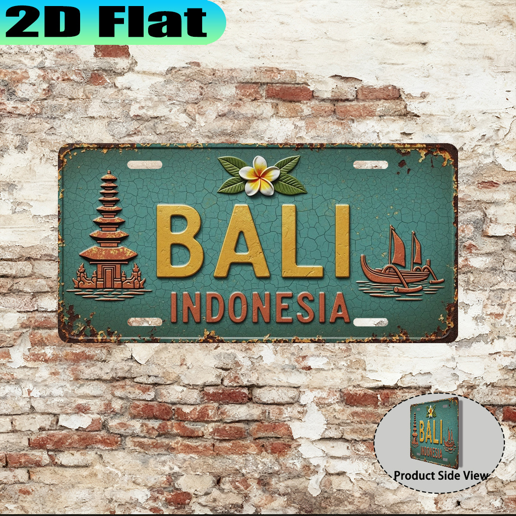 High Definition Metal Tin Sign - Home Decor Indonesia reseña y precio