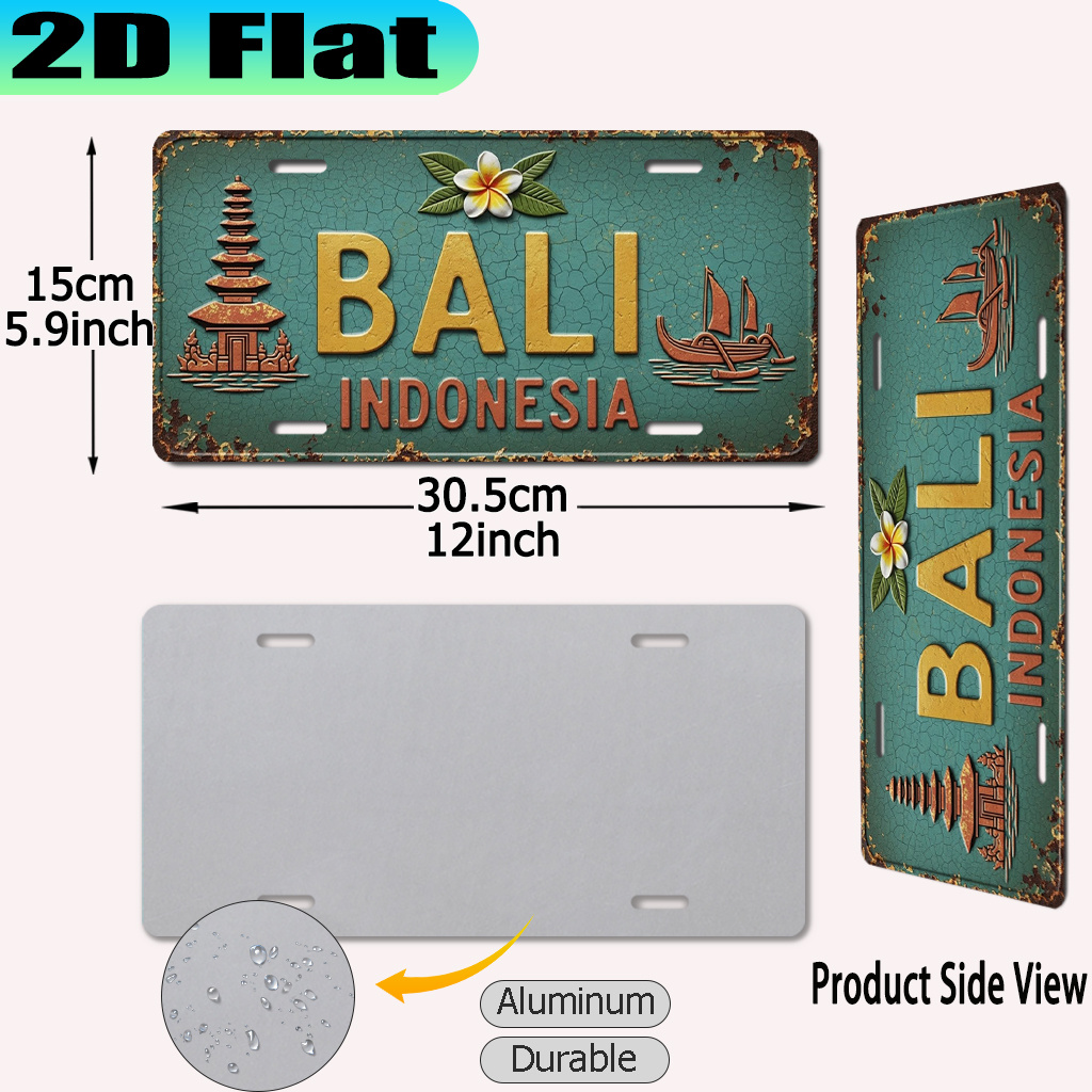 High Definition Metal Tin Sign - Home Decor Indonesia reseña y precio