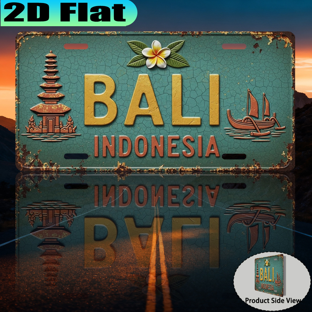 High Definition Metal Tin Sign - Home Decor Indonesia reseña y precio