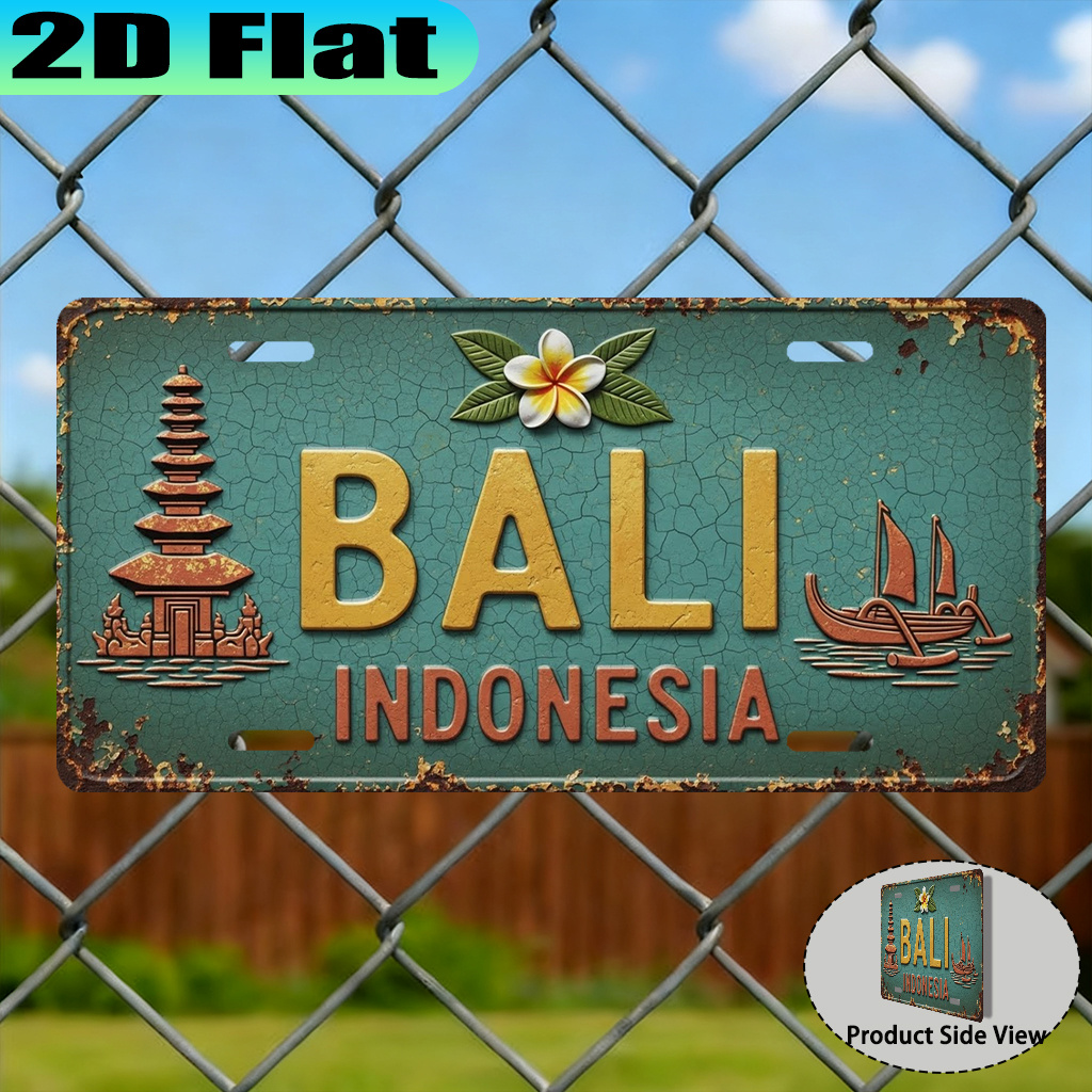 High Definition Metal Tin Sign - Home Decor Indonesia reseña y precio