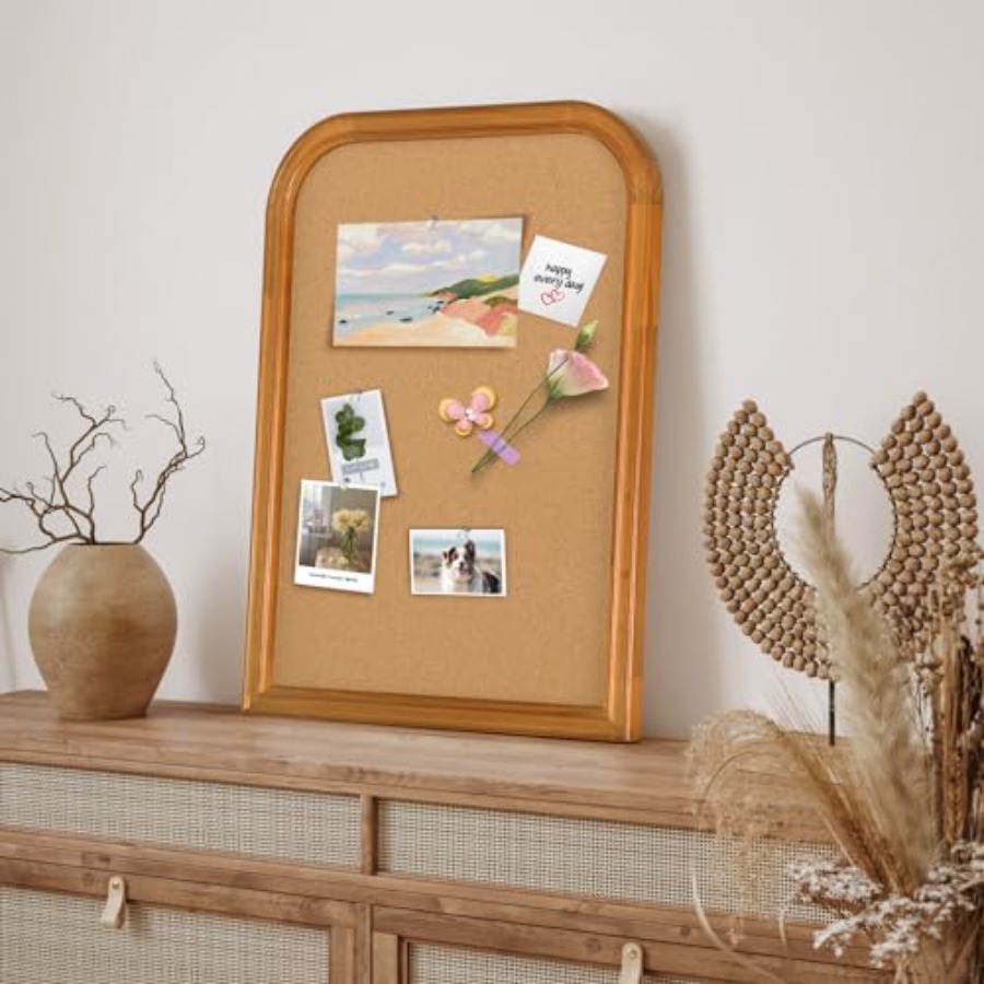 Cork Board for Walls Bulletin  - Home Decor Vision Board reseña y precio