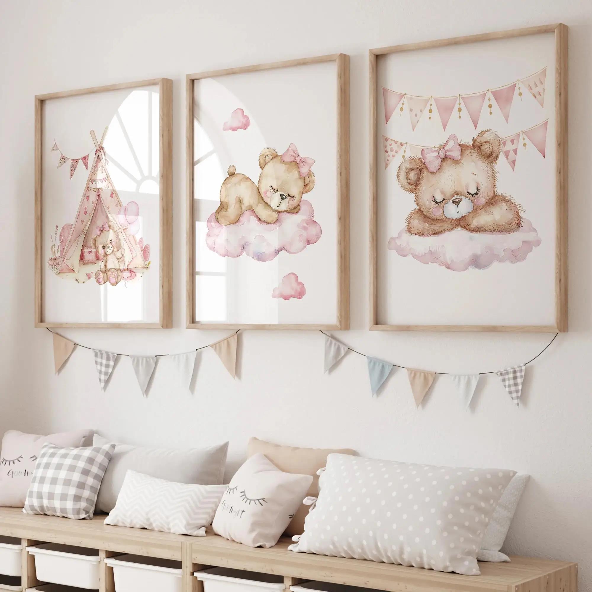 Pink Dream Bear Carousel Tent  - Home Decor Nepal reseña y precio