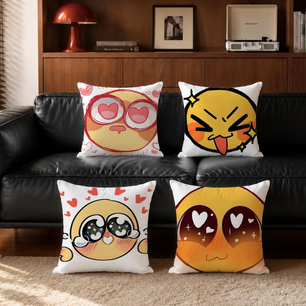 Cute AAdorable Yellow Emojied  - Home Decor Emoji reseña y precio
