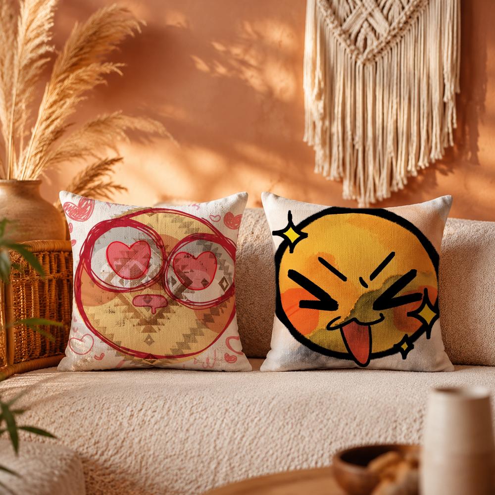 Cute AAdorable Yellow Emojied  - Home Decor Emoji reseña y precio