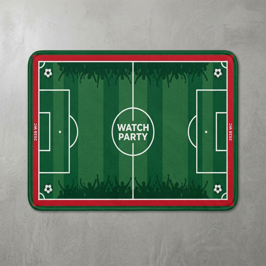 Football Field Pattern floor m - Home Decor Living Room reseña y precio