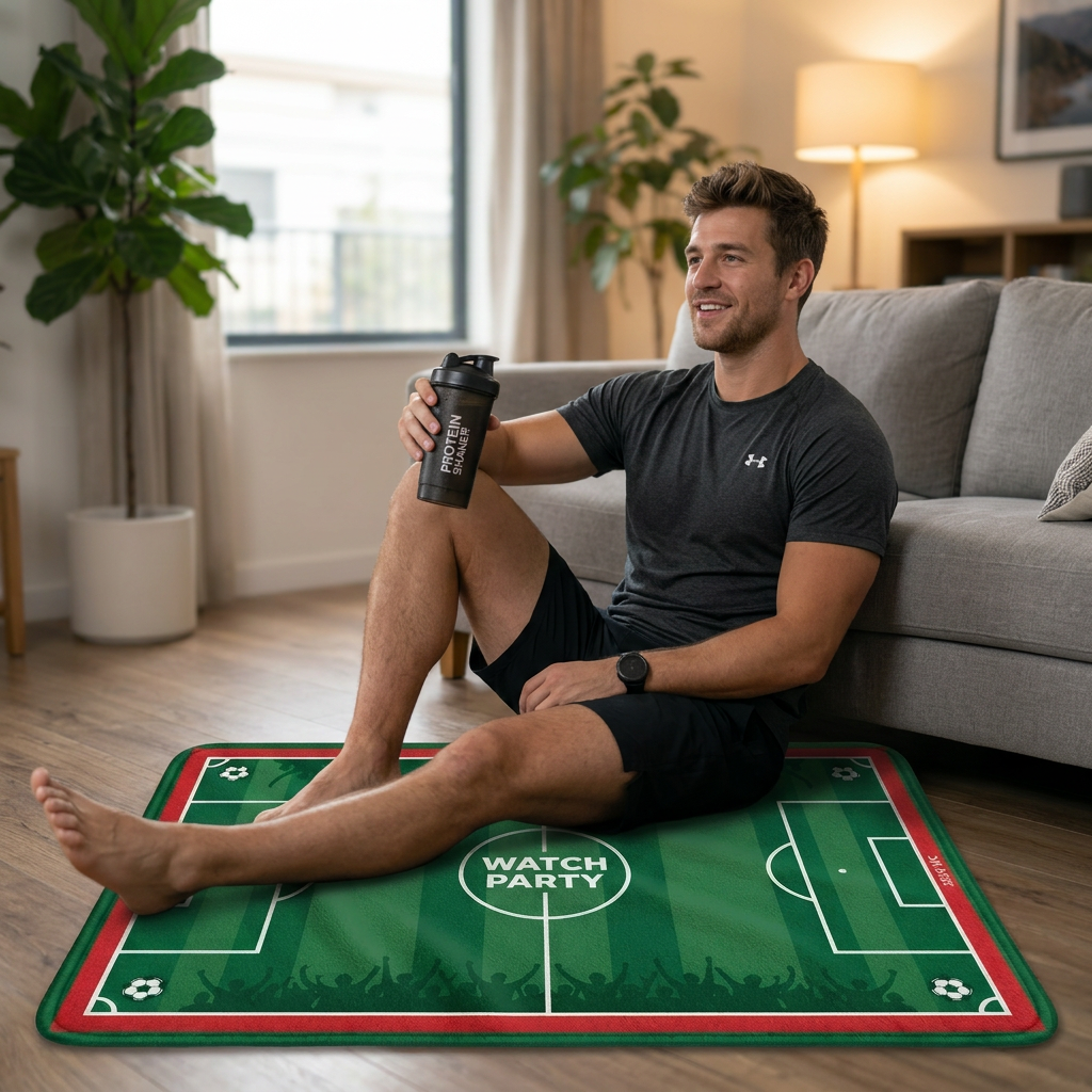 Football Field Pattern floor m - Home Decor Living Room reseña y precio