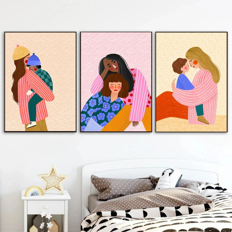Abstract Minimalism Cartoon Gi - Home Decor Minimal reseña y precio