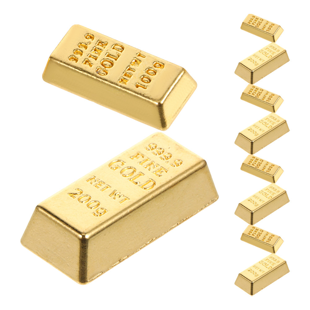 10Pcs Realistic Miniature Gold - Home Decor Simulator reseña y precio