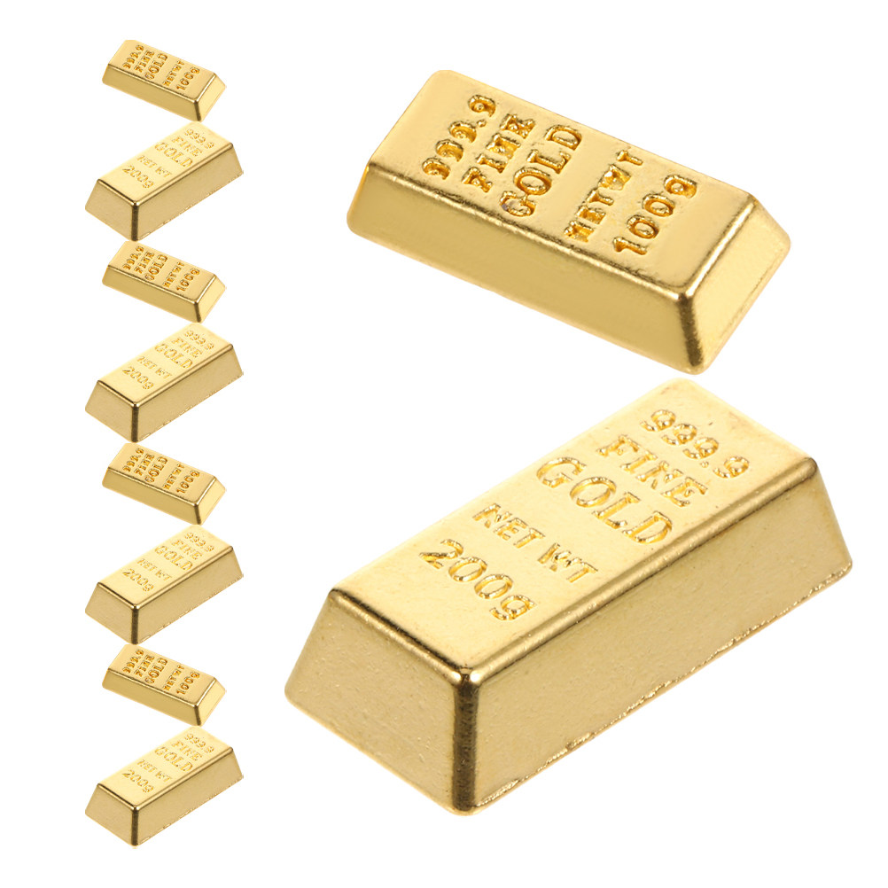 10Pcs Realistic Miniature Gold - Home Decor Simulator reseña y precio
