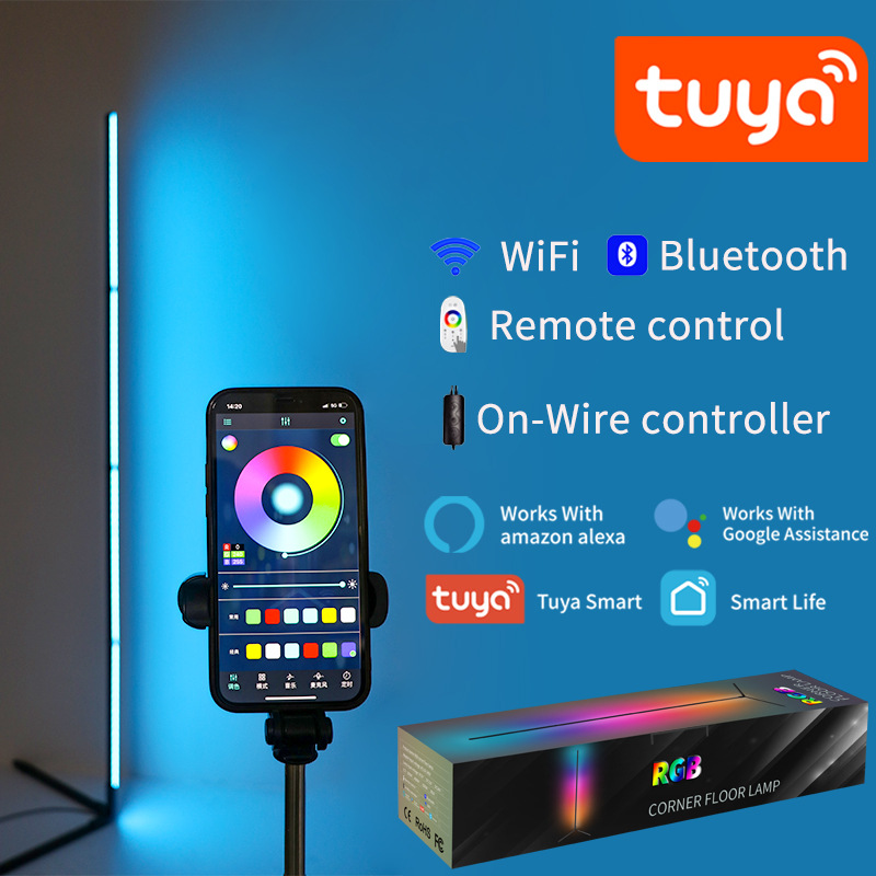 Tuya RGBIC LED Floor Lamp 180C - Home Decor Free App reseña y precio