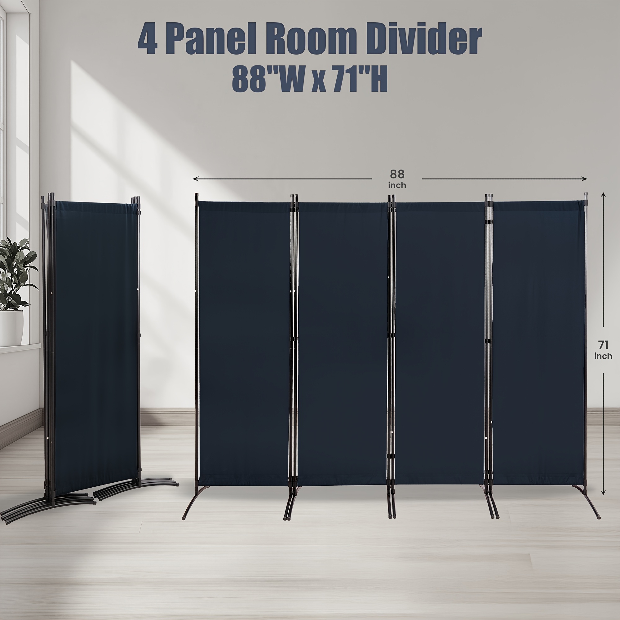 Room Divider Folding Privacy S - Home Decor Free reseña y precio