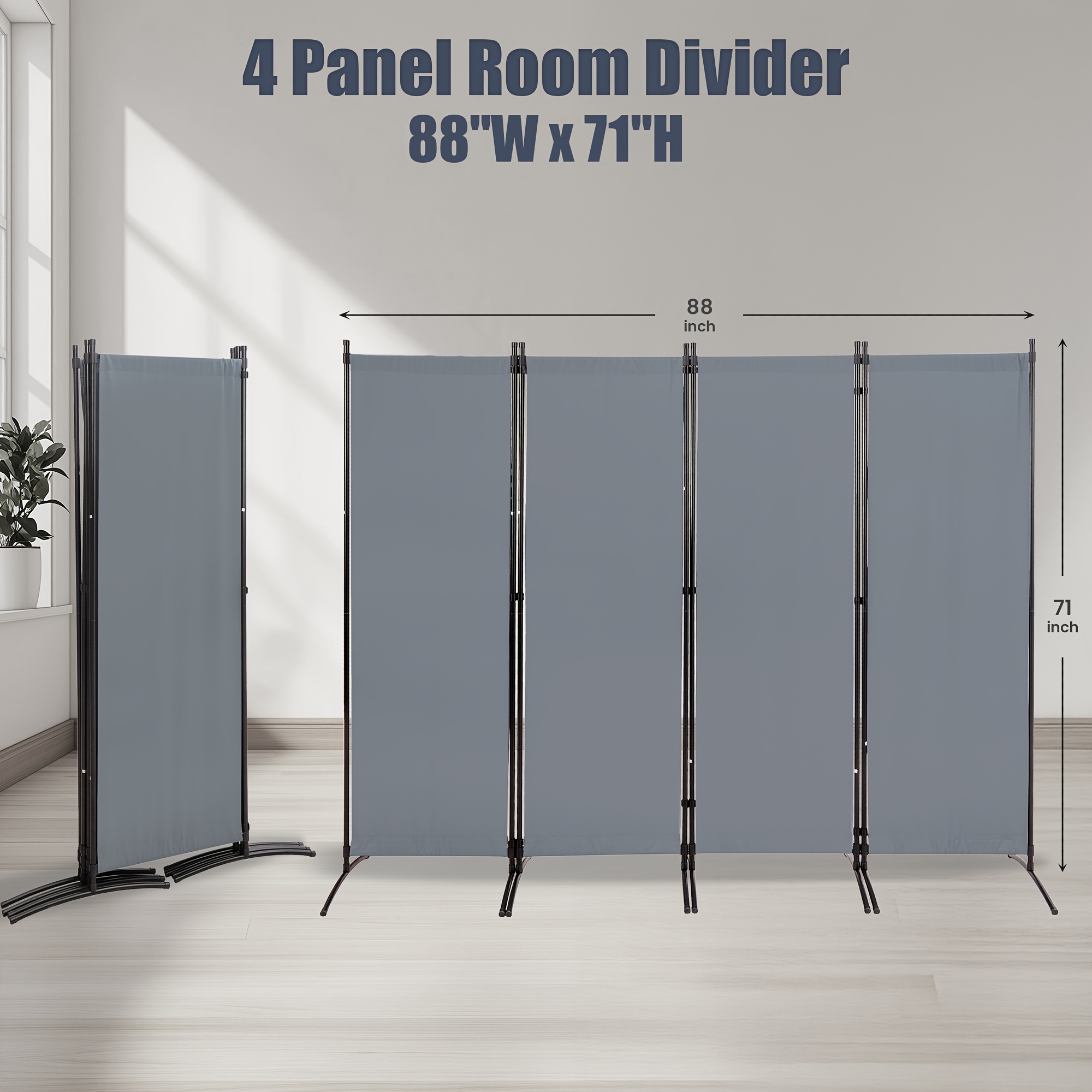 Room Divider Folding Privacy S - Home Decor Free reseña y precio