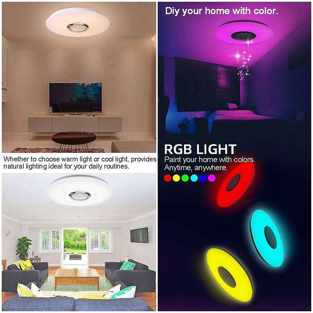 LED Ceiling Light RGB Home Dec - Home Decor Free App reseña y precio