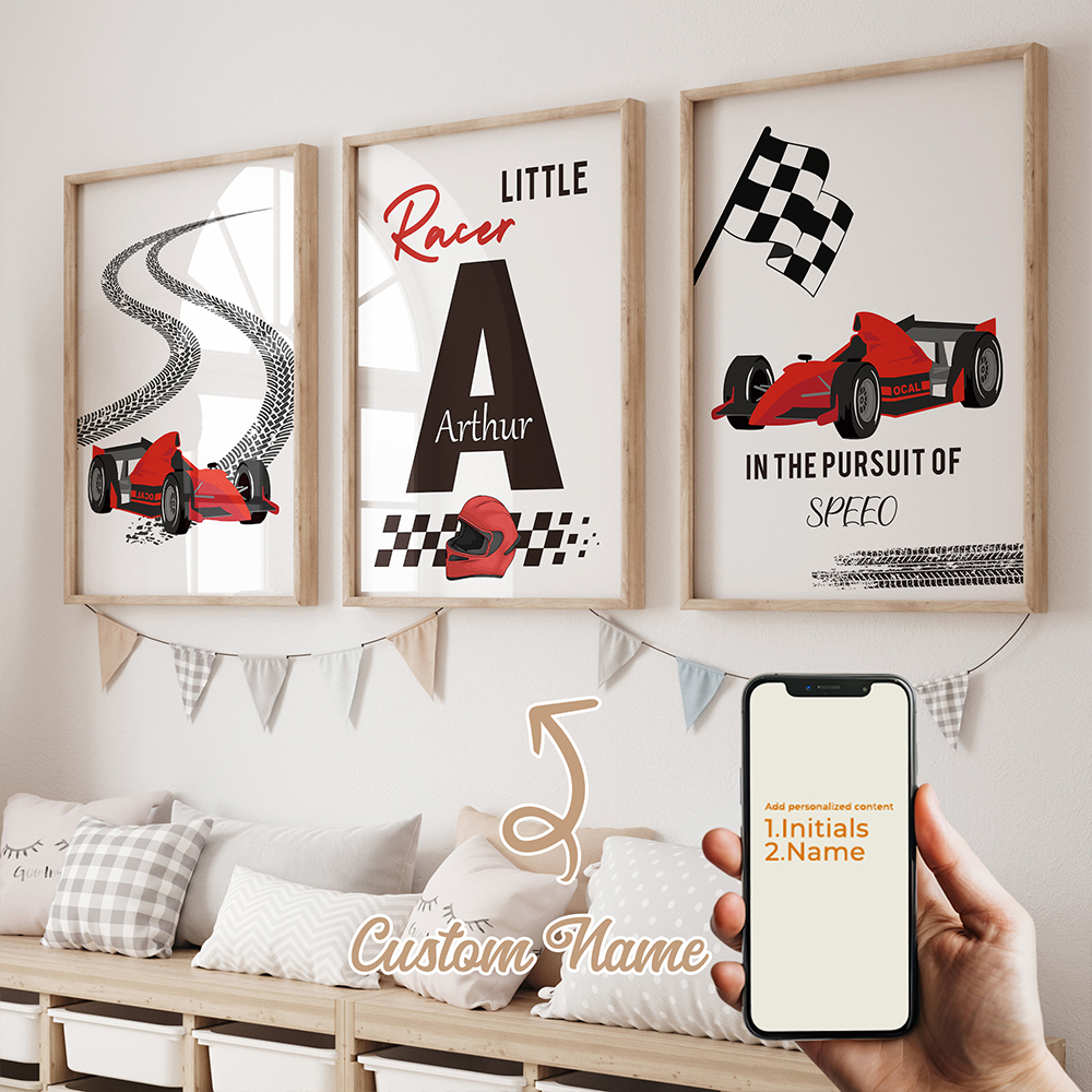 3pcs Personalized Custom Name  - Home Decor Nepal reseña y precio