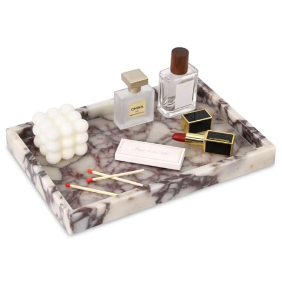 Marble Bathroom Vanity Tray, N - Home Decor Free reseña y precio
