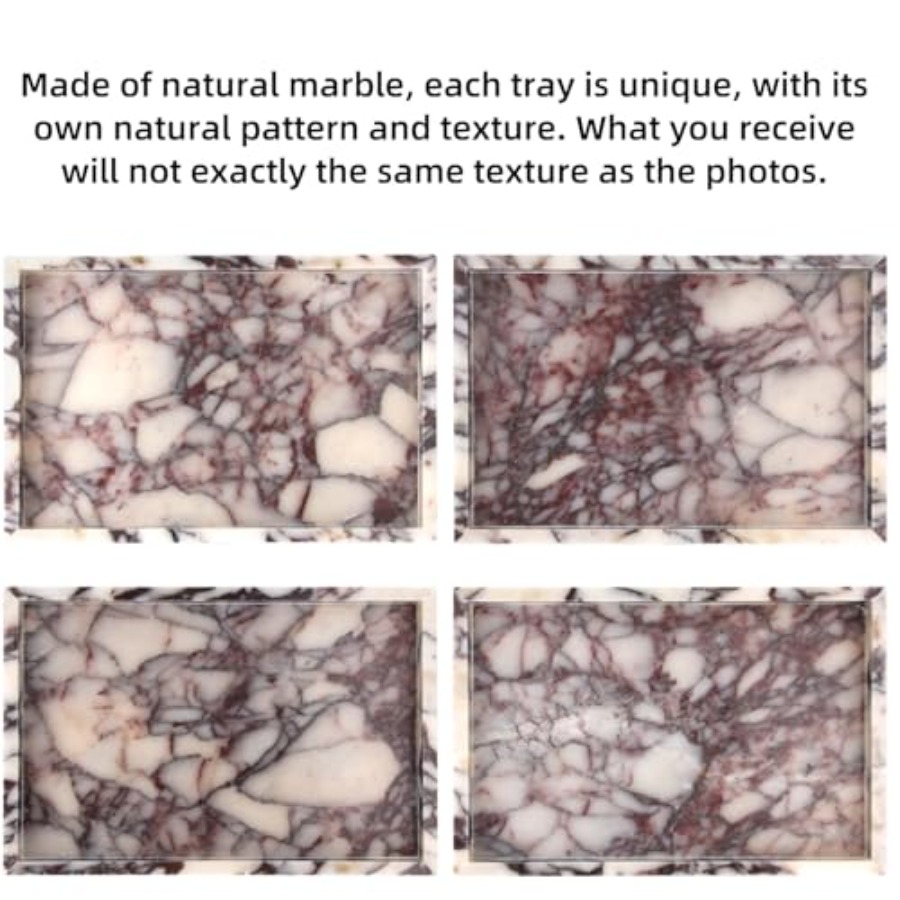 Marble Bathroom Vanity Tray, N - Home Decor Free reseña y precio