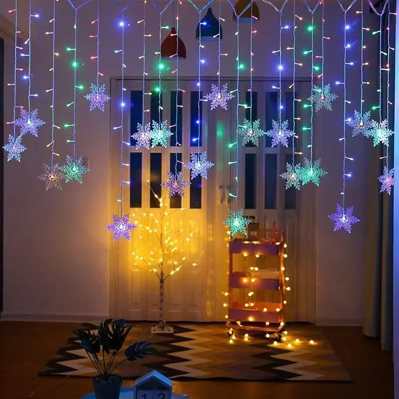 4M 96Led Christmas Home Decor  - String Curtain Light reseña y precio